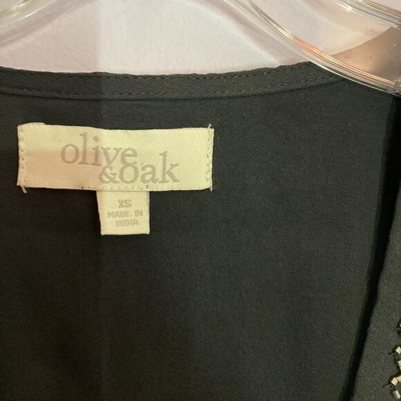 Olive & Oak Beaded Top & Susan Graver Top, Size XS, Set of 2 - Picture 3 of 15